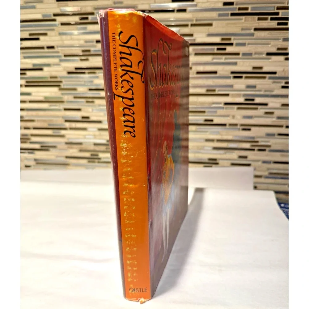 RARE! VTG Shakespeare The Complete Works HC Castle Books Sir Paul Harvey Classic